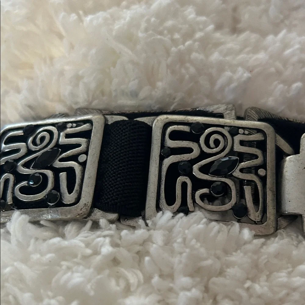 Black and Silver Bracelet